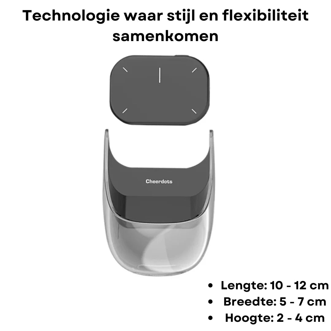 AirControl Pro+™ - Draadloze Smart Air Mouse met Touchpad & Oplader